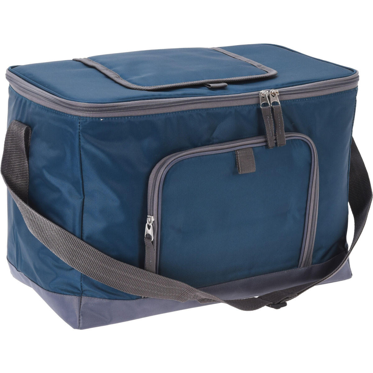 KÜHLTASCHE Cooler 26 L - Dunkelblau, Textil (40/28cm)