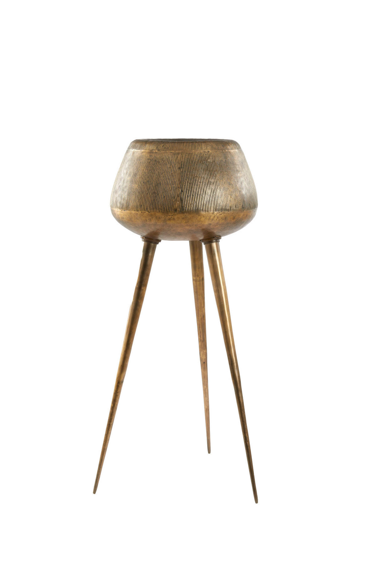 TOPF Marielle Gold Ø75/149 cm - Goldfarben, Metall (75/149/75cm) - Light & Living