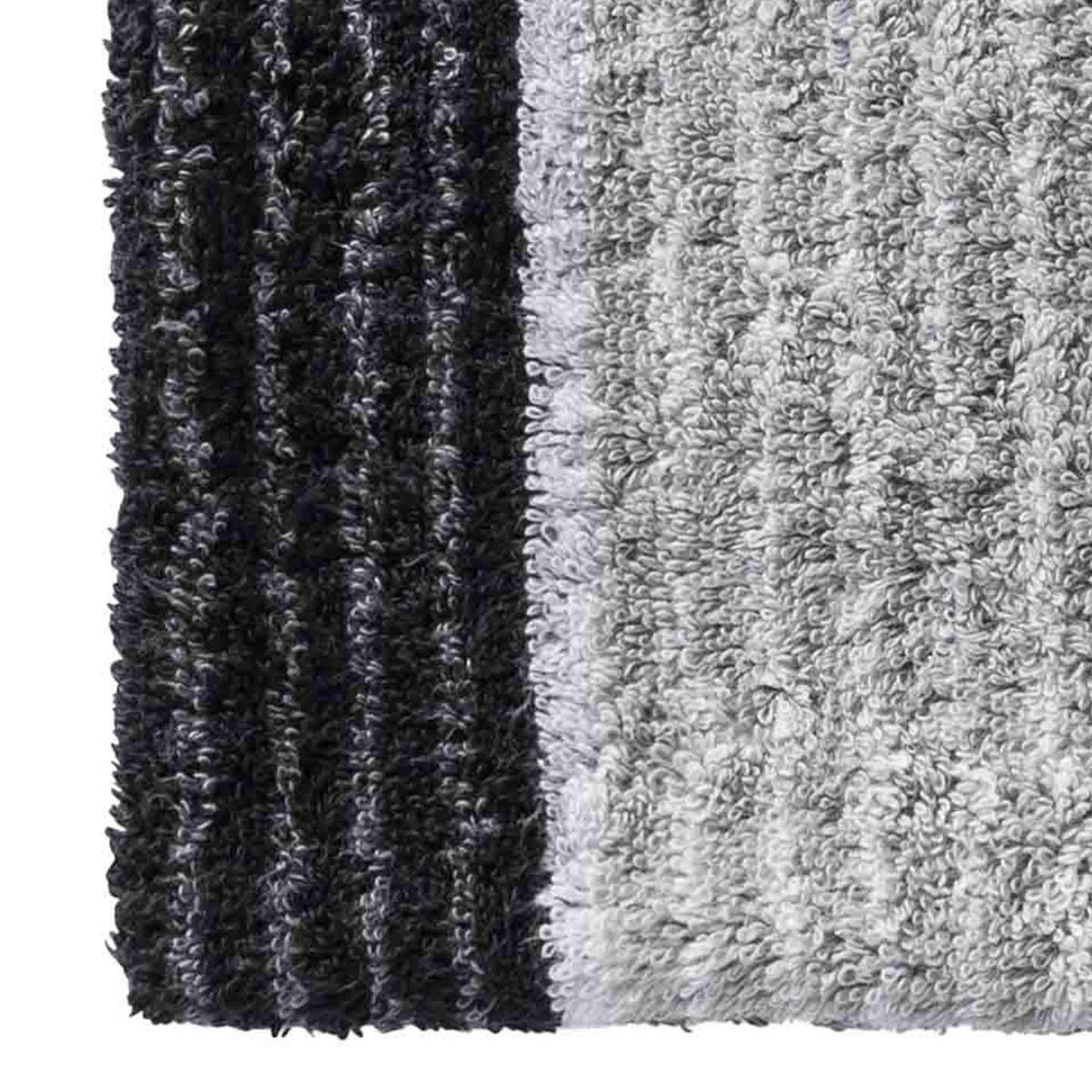WASCHLAPPEN Unisex Signature Lines Grau 3er Pack Baumwolle - Schwarz, Textil (16/22cm) - Joop!