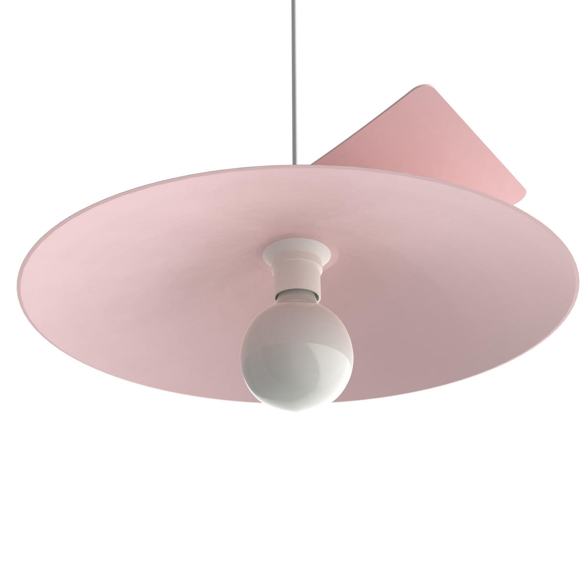 HÄNGELEUCHTE Miller D40 - Pink, Metall (40/34/9cm) - Lumicom