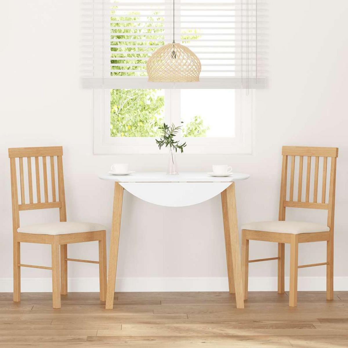 STUHL-SET 2 Stk Hargenhain 42.5/90/44.5 cm - Braun, Holz (42.5/90/44.5cm) - ZMH