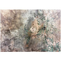 FOTOTAPETE Blumen Blätter Vliestapete Tapete 250x175 - Multicolor, Papier (250/175cm) - Wallarena