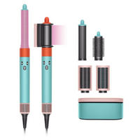 HAARSTYLER Complete Long Ceramic Pop Multi-Styler - Türkis/Rosa, Kunststoff/Metall (4.8/27.2/4.1cm) - Dyson