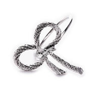 SERVIETTENHALTER Adrianne Silber 9/9/5 cm Metall - Silberfarben, Metall (9/9cm) - Mondex