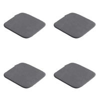 SITZKISSEN Panama 40/40 cm 4er-Set - Grau, Textil (40/2/40cm) - Madison
