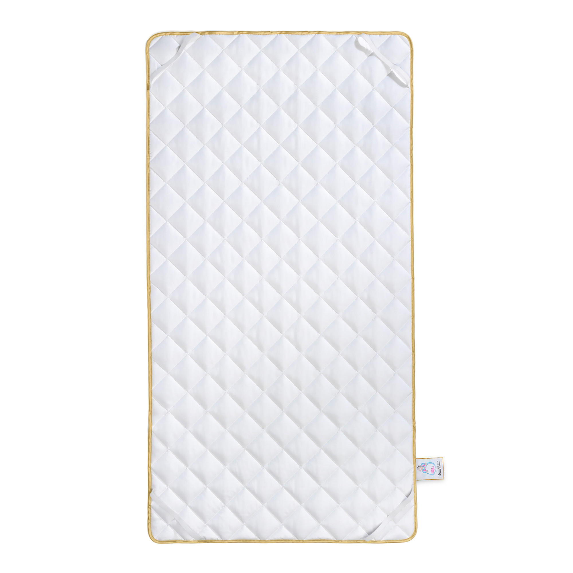 MATRATZENAUFLAGE PREMIUM Baumwolle leicht - Weiß, Naturmaterialien/Textil (90/190cm) - Frau Holle