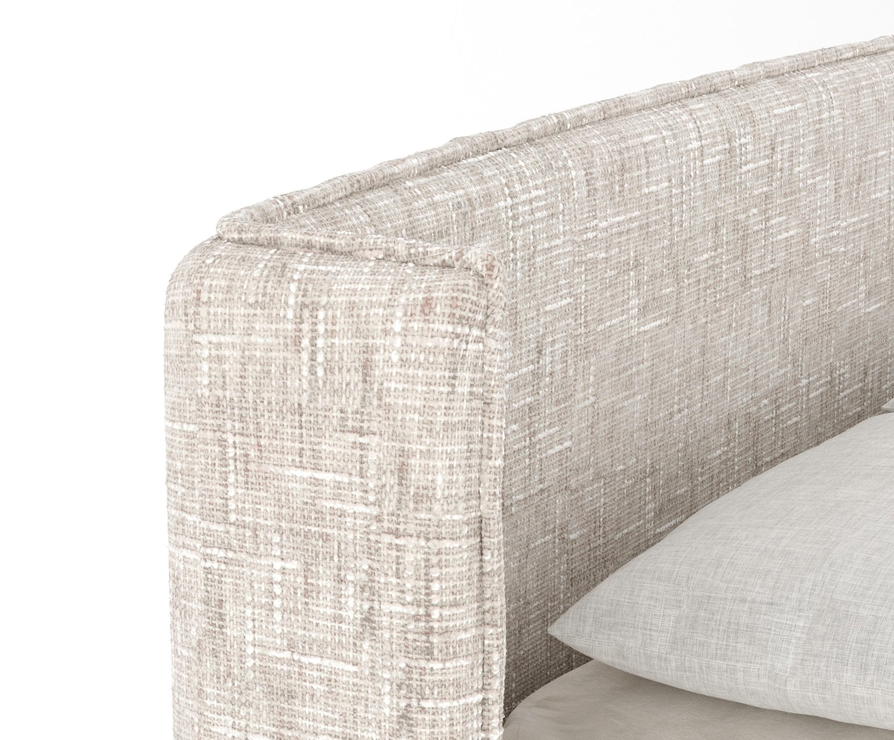 Thumbnail - Maison de Reve Boxspringbett, Creme, Textil, Buche, Kiefer, H2 + H3, Höhe ca. 36 cm, 200x200 cm, Reach, FSC 100%, Made i...