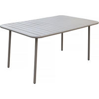 GARTENTISCH bilbao Taupe - Taupe, Metall (150/90/71cm) - Habitat Garten