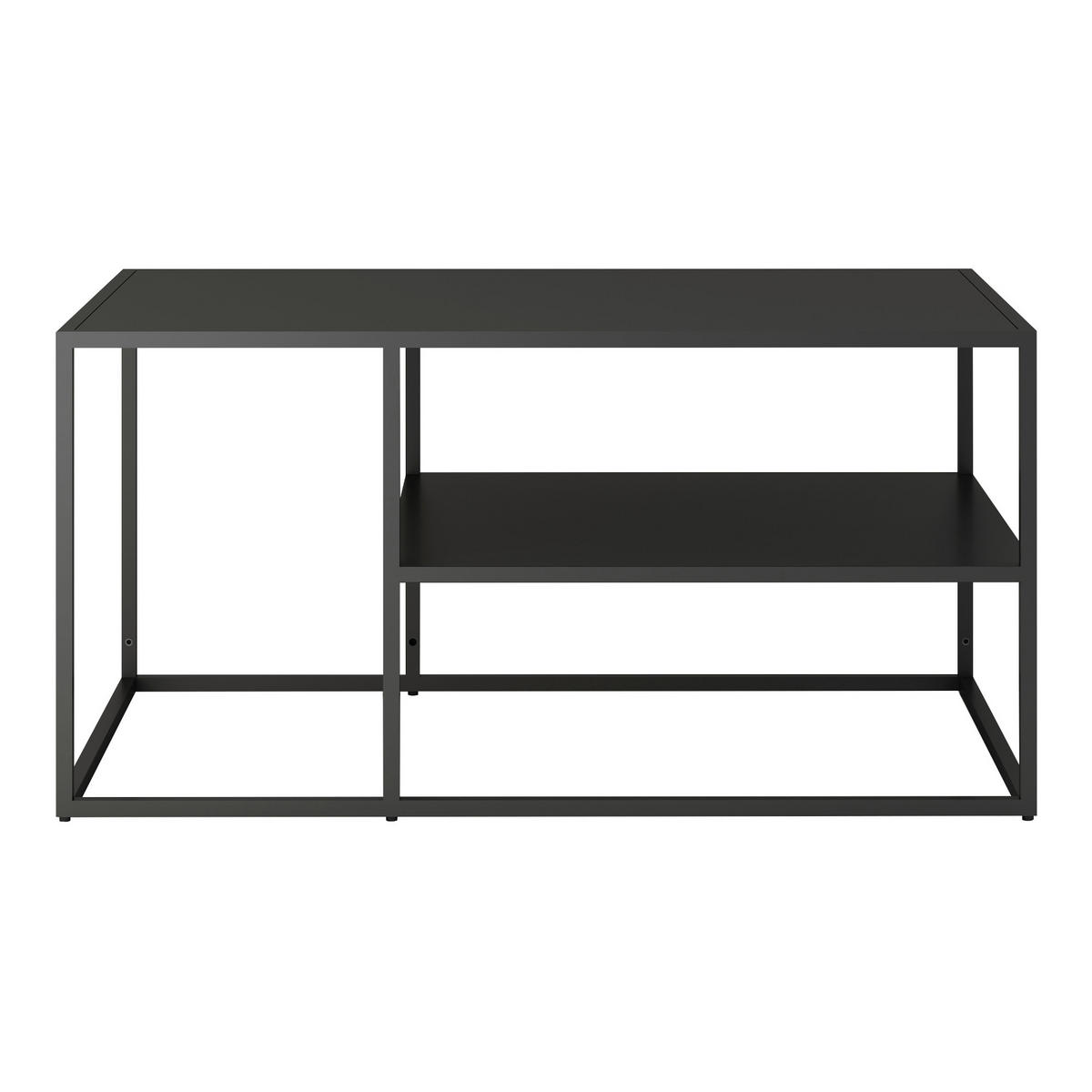 COUCHTISCH Solund 45/90/60 cm - Schwarz, Metall (60/90/45cm) - [en.casa]