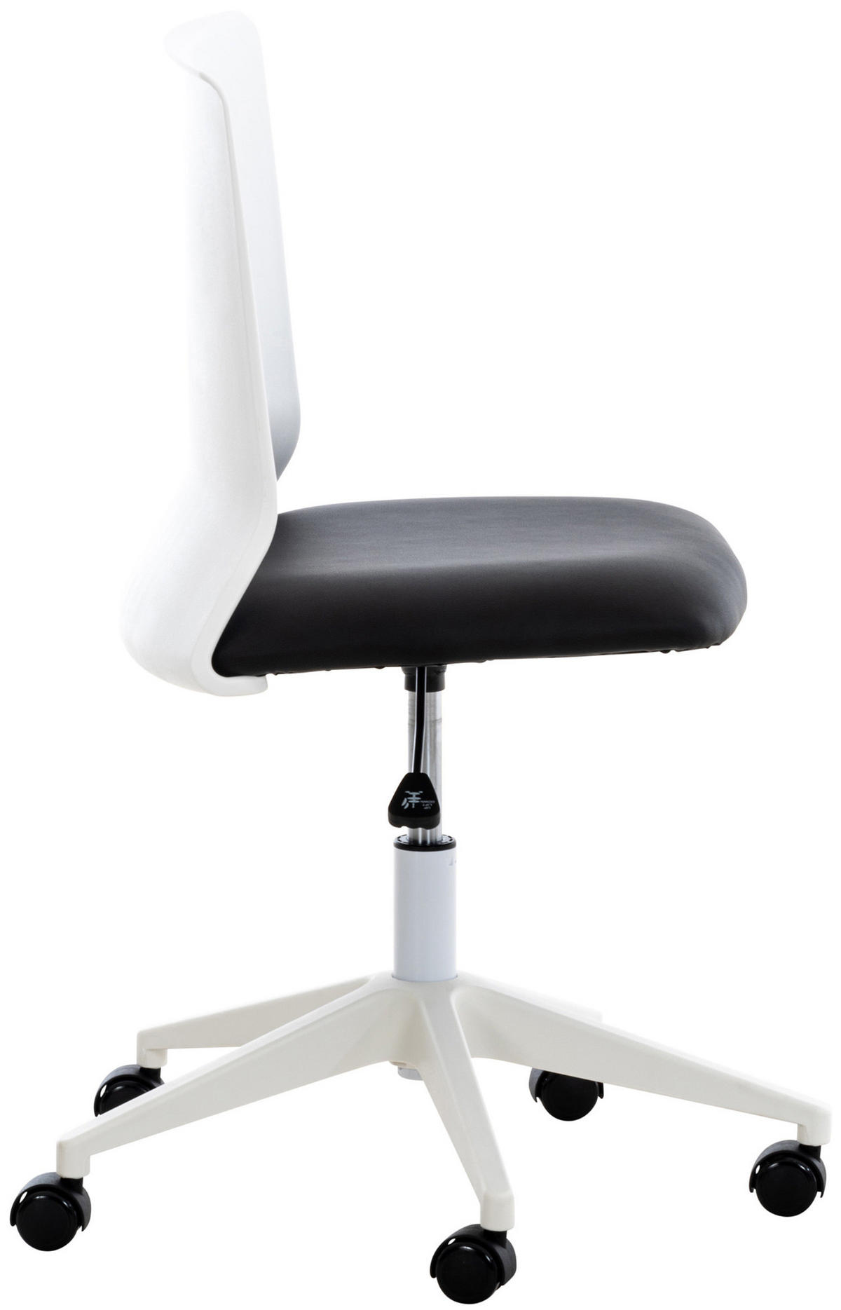 BÜROSTUHL Apollo, Kunstleder Schwarz - Schwarz, Kunststoff/Textil (61/100/61cm) - TPFLiving