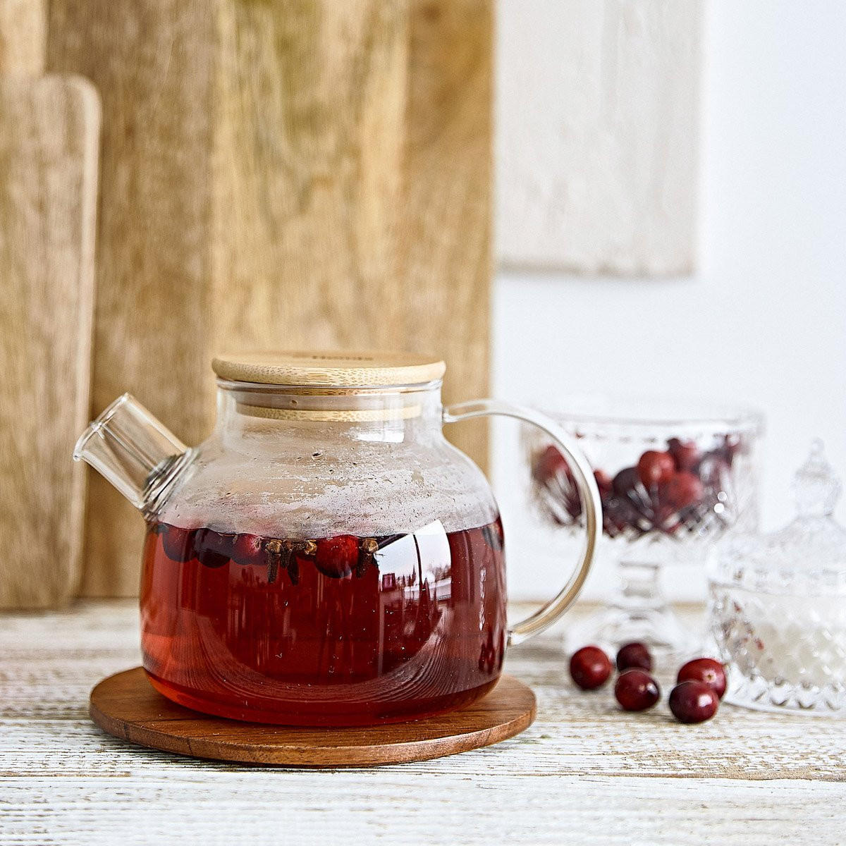 TEEKANNE Saffron 1 l - Transparent, Glas (1L) - Homla
