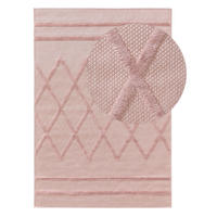 OUTDOORTEPPICH Bonte Rosa 240x340 cm - Rosa, Textil (240/340cm) - benuta Nest
