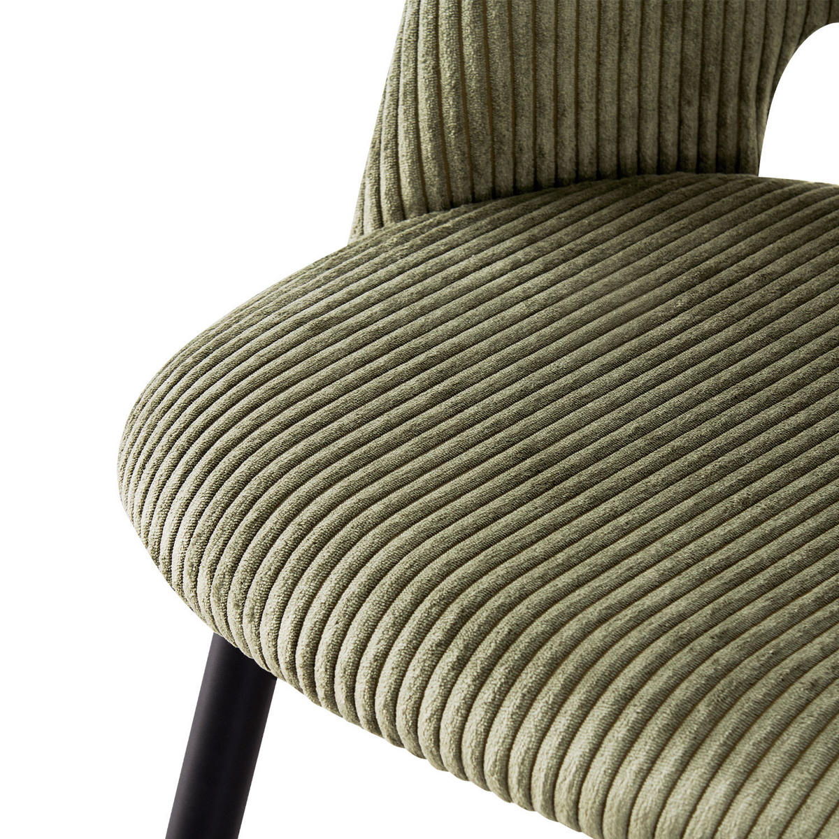 STUHL VICKY 2 Stück - Grün, Metall (53/81/58cm) - B&D Home