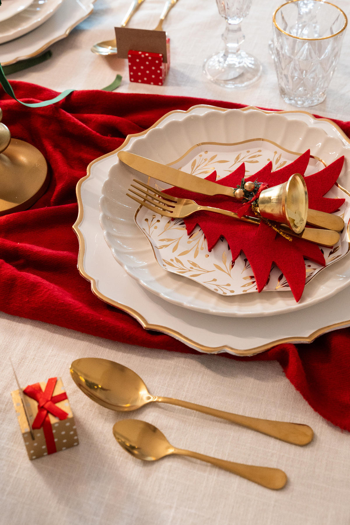 NAMENSKÄRTCHEN 2er-Set - Multicolor, Holzwerkstoff (4/4/4cm) - Atmosphera Createur d´interieur