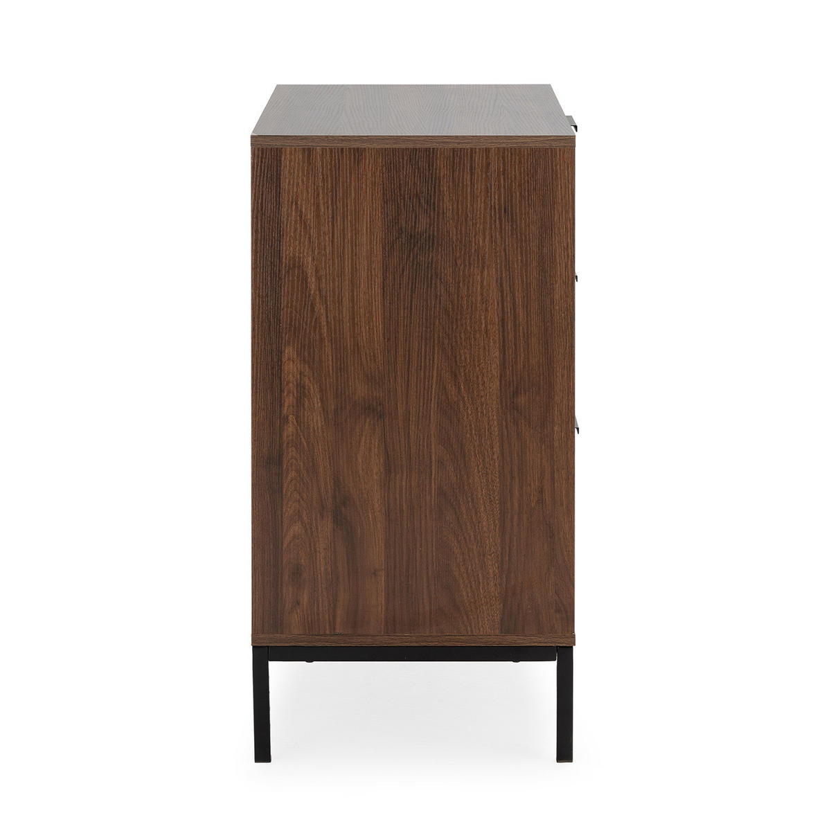 KOMMODE 80/80/40 Auri Walnussfarbe - Walnussfarben, Holzwerkstoff (80/80/40cm) - VS Venta-stock