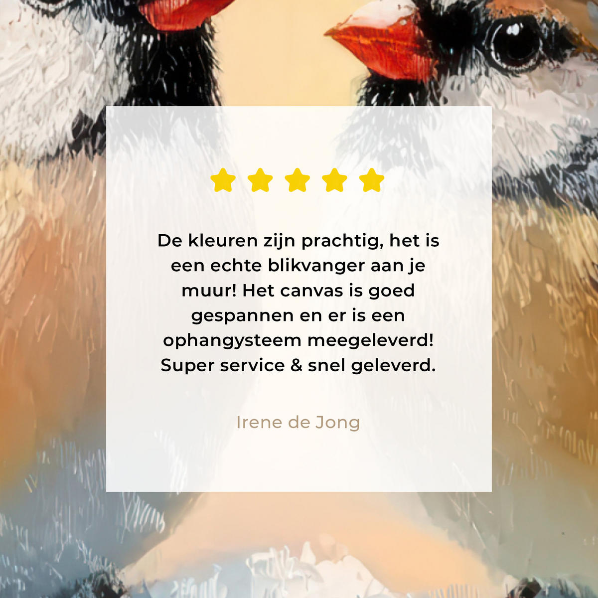 LEINWANDBILD Vögel - Zweig - Winter - Schnee Deko Schlafzimmer 30x20 cm - Pastellblau, Textil (30/20cm) - MuchoWow