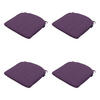 SITZKISSEN Panama 46/48 cm 4er-Set - Lila, Textil (48/4/46cm) - Madison