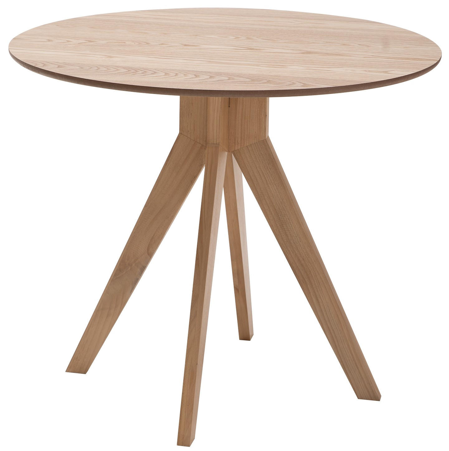 ESSTISCH Rund Braun 90 x 90 x 76 (cm) - Braun, Holz (90/90/76cm) - Nordlys