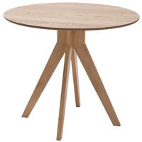 ESSTISCH Rund Braun 90 x 90 x 76 (cm) - Braun, Holz (90/90/76cm) - Nordlys