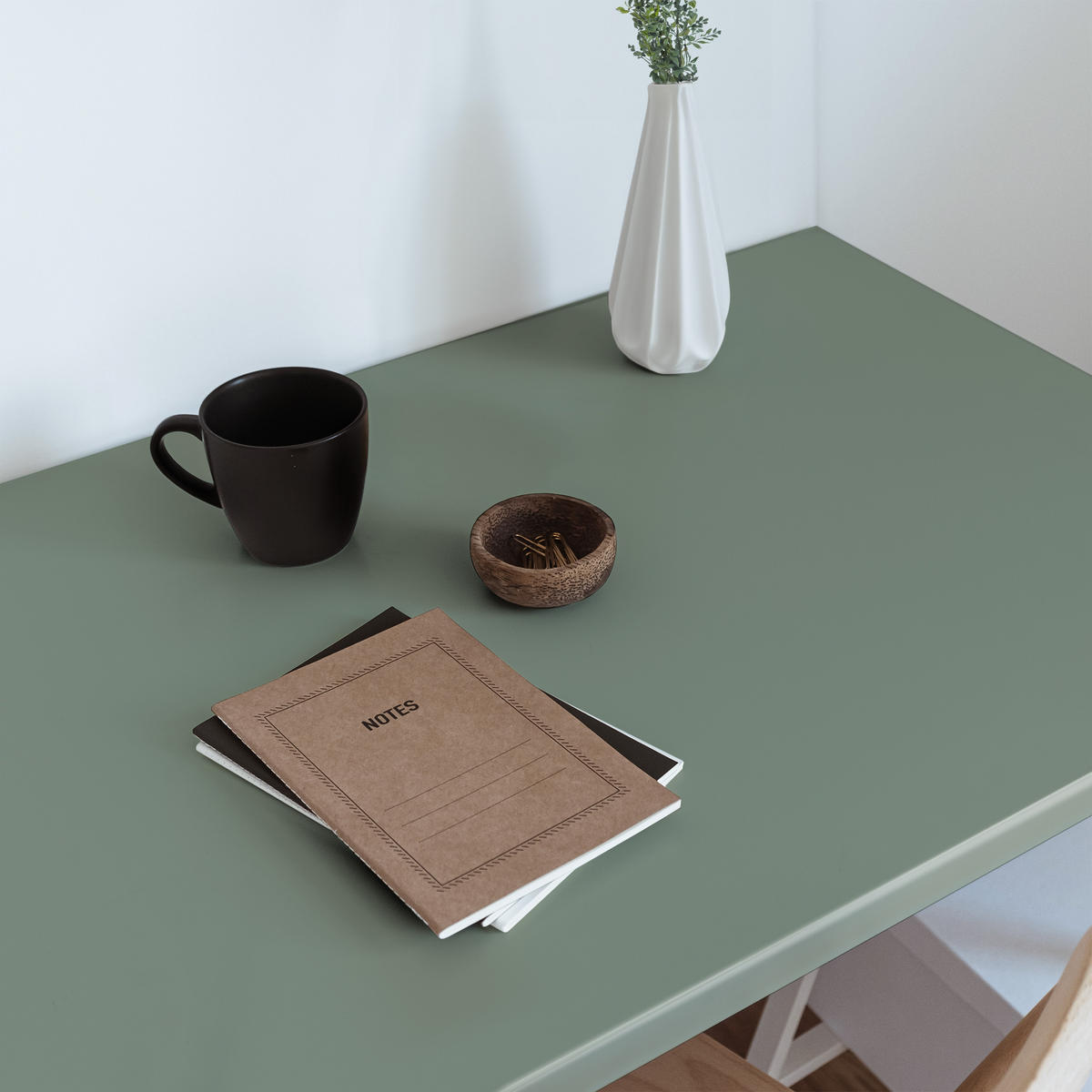 MÖBLAUFKLEBER 100x50 cm grün - Grün, Kunststoff (100/50/0.1cm) - Wallfluent