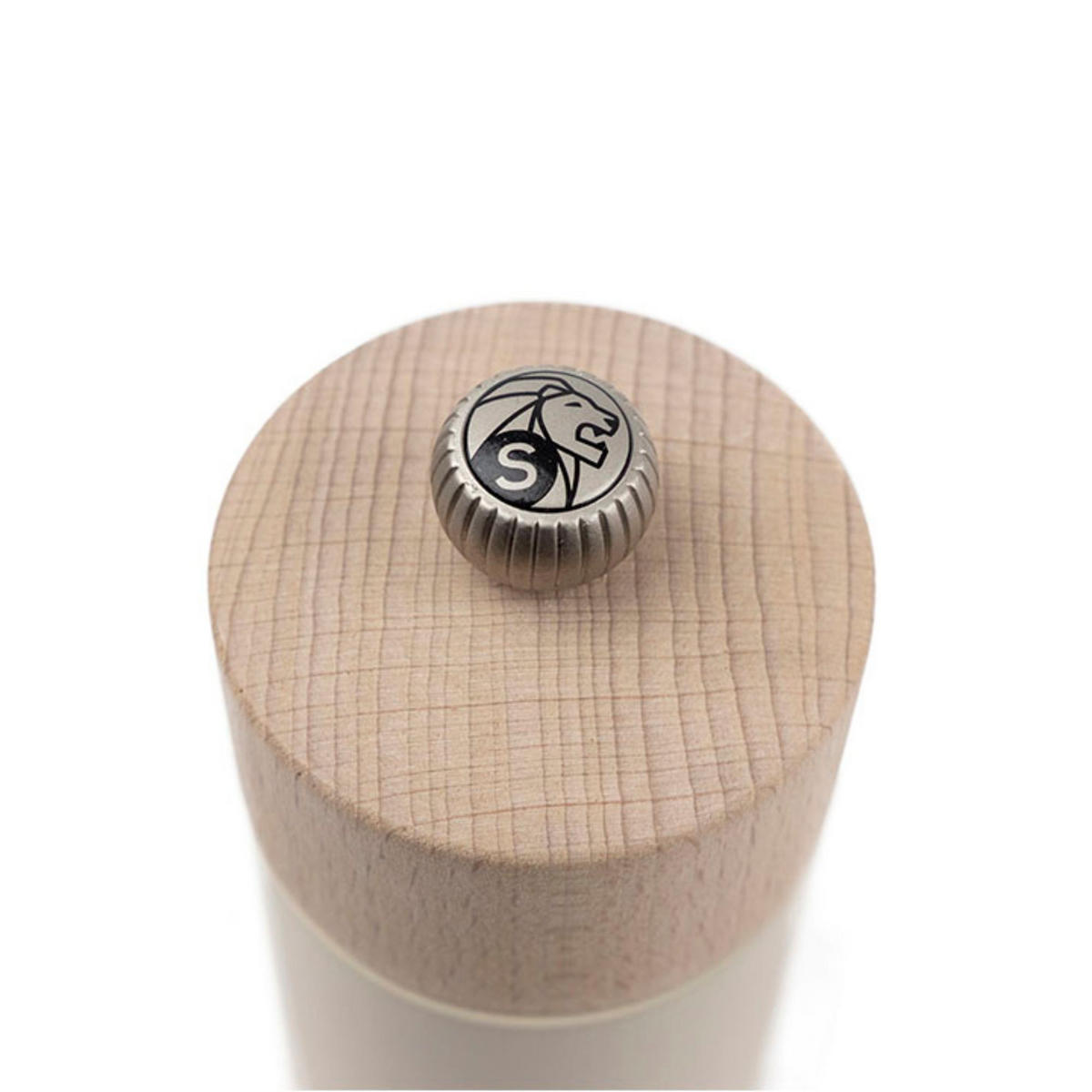 SALZMÜHLE Boreal 12cm Buchenholz Federweiß Zirkonia-Mahlwerk - Weiß, Holz (52/12/52cm) - PEUGEOT