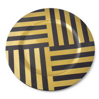 UNTERSETZER Blanche Schwarz 33/33/2 cm Kunstoff - Schwarz, Kunststoff (2cm) - Mondex