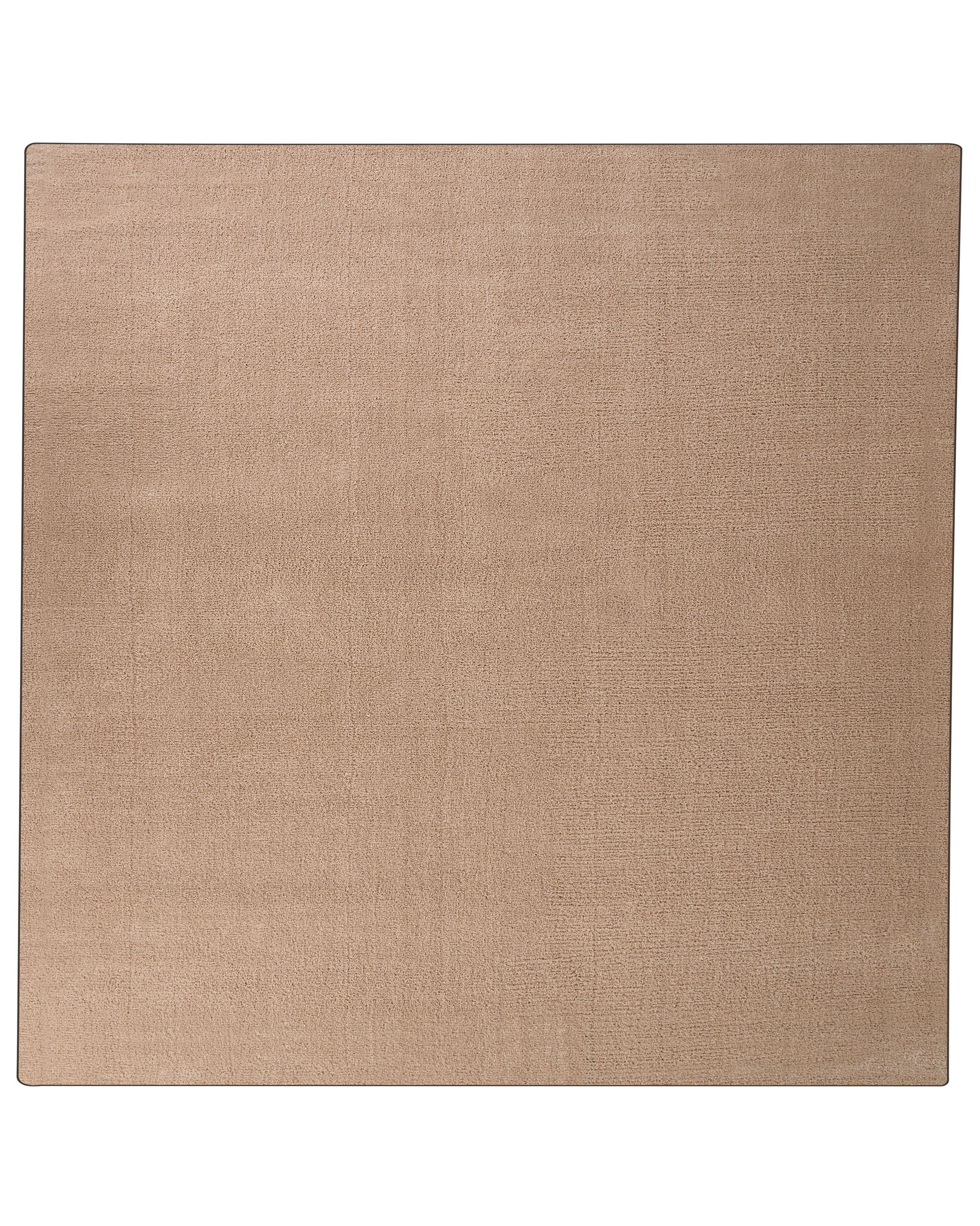 Beliani Shaggy-Teppich Sand, Beige 200x200 cm
