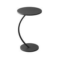 BEISTELLTISCH Alvio Schwarz 40 x 60 cm - Schwarz, Holzwerkstoff (40/40/60cm) - Vicco