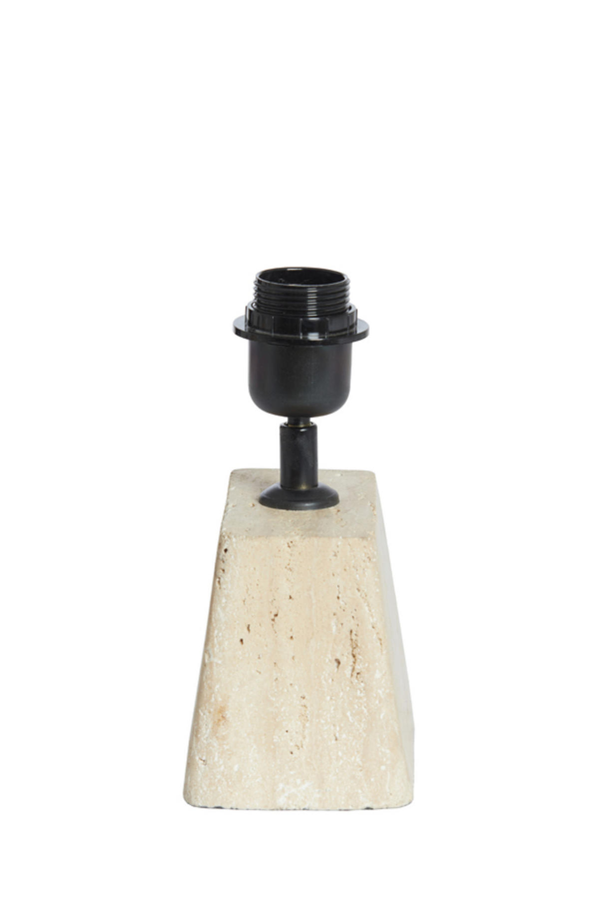 LAMPENFUSS Kardan Braun 16/10/21 cm - Braun, Stein (16/10/21cm) - Light & Living