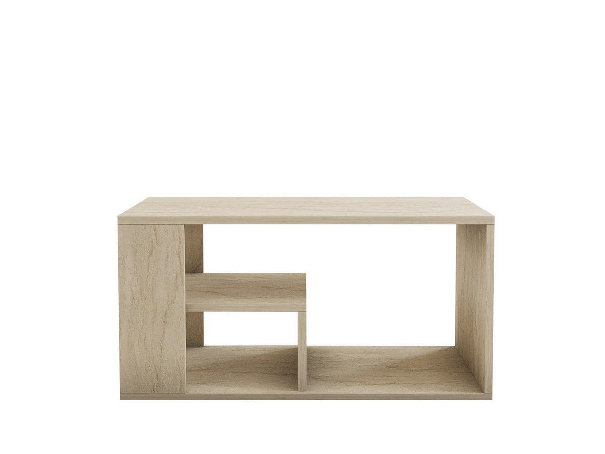 COUCHTISCH eros beige - Beige, Holz (80/40/50cm) - Habitat Garten