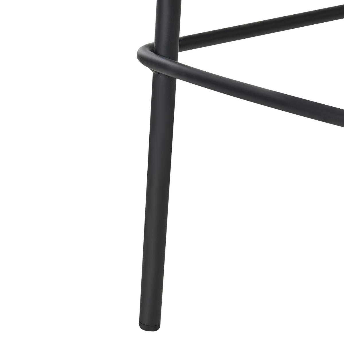 BARSTÜHLEN 2er-Set Goldbraun Duette - Schwarz/Braun, Textil (45/96/48cm) - Beliani