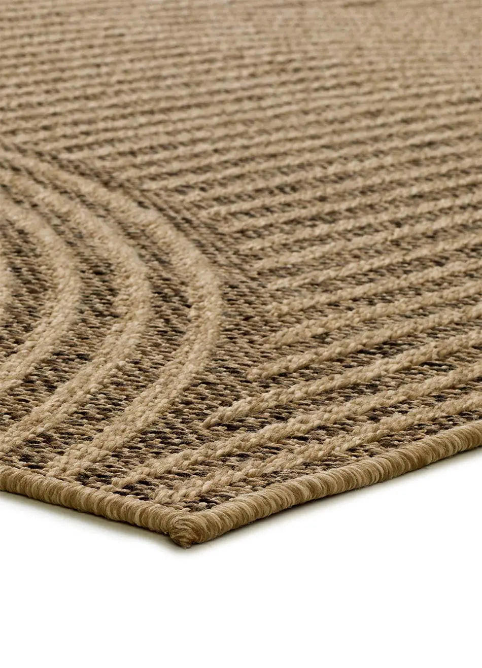 OUTDOORTEPPICH Natürlich Acra 200/290 cm - Braun, Naturmaterialien/Textil (200/290cm) - Atticgo