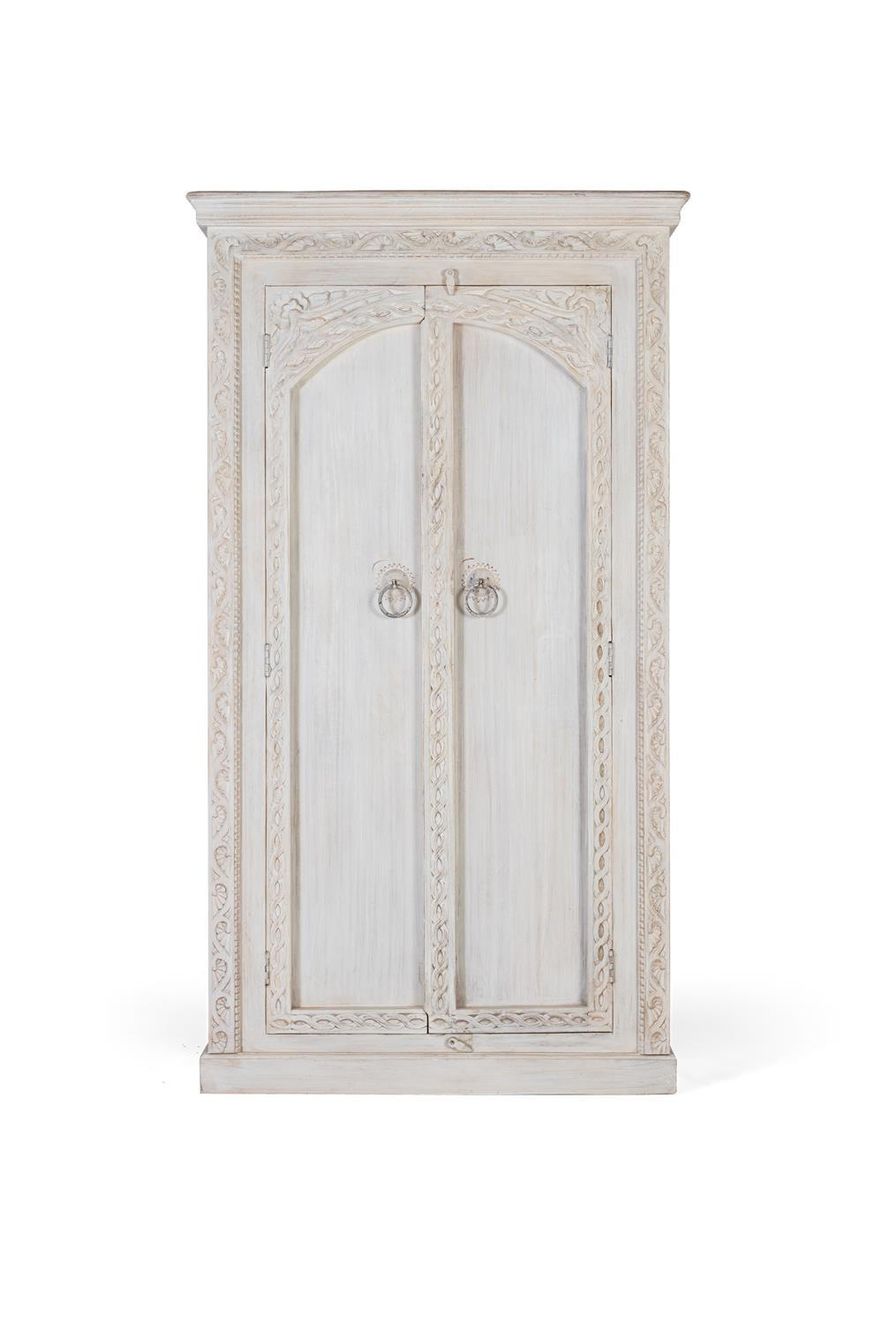 Giner y Colomer Highboard Perlmutt 40x182x101 cm