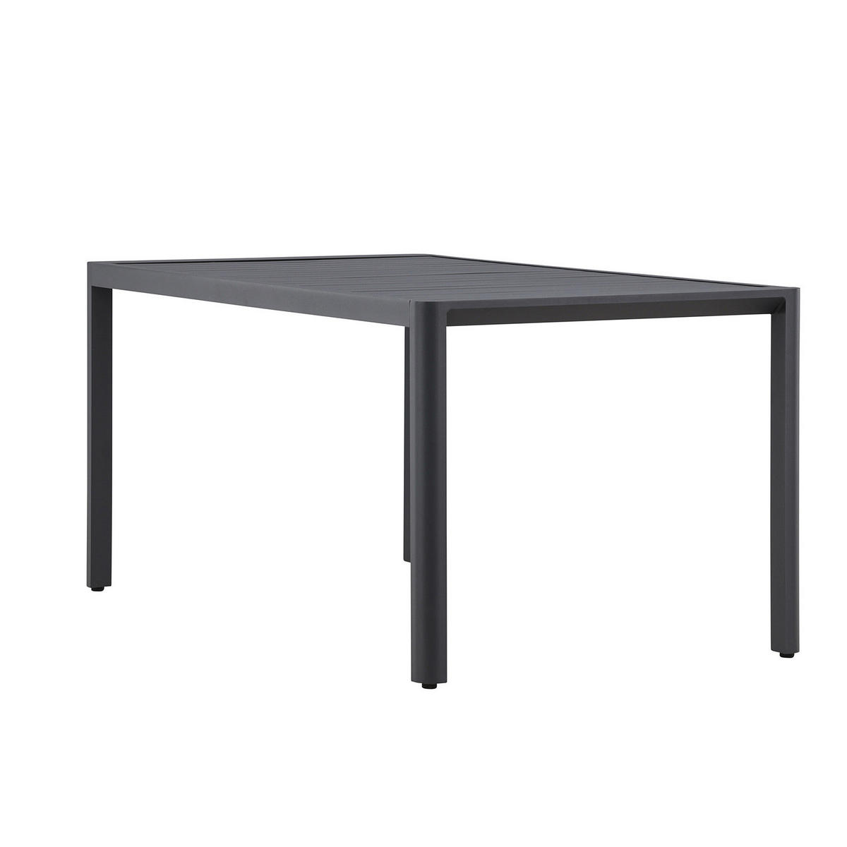 GARTENTISCH - Schwarz, Metall (150/85/72cm) - home24
