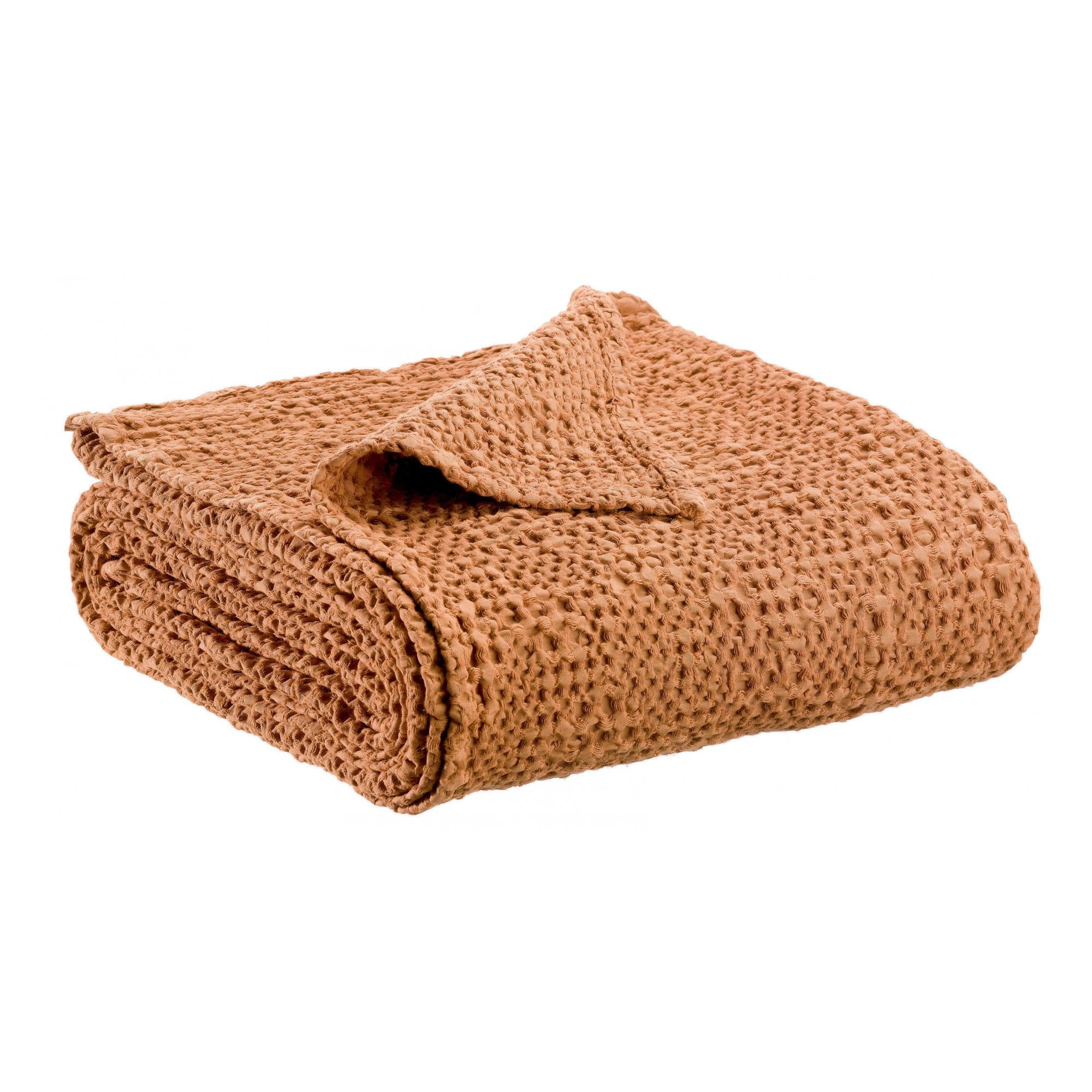 Vivaraise Tagesdecke Cognac 240x260 cm