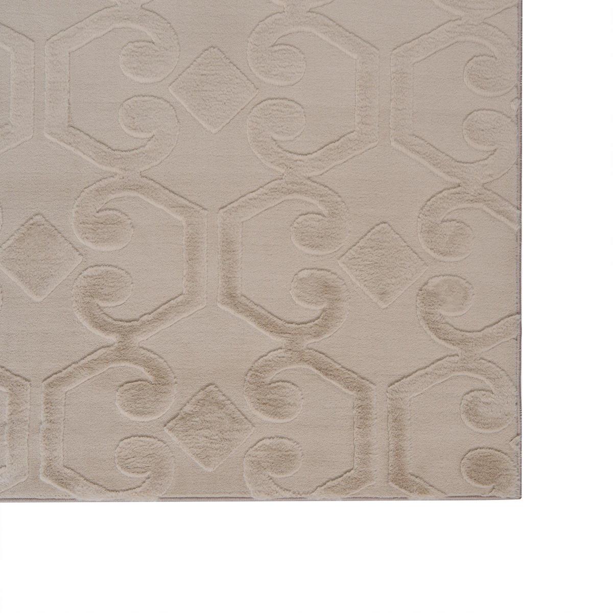 KOBEREC Béžový 80/300 cm Gannett - béžová, textil (80/300cm) - Beliani