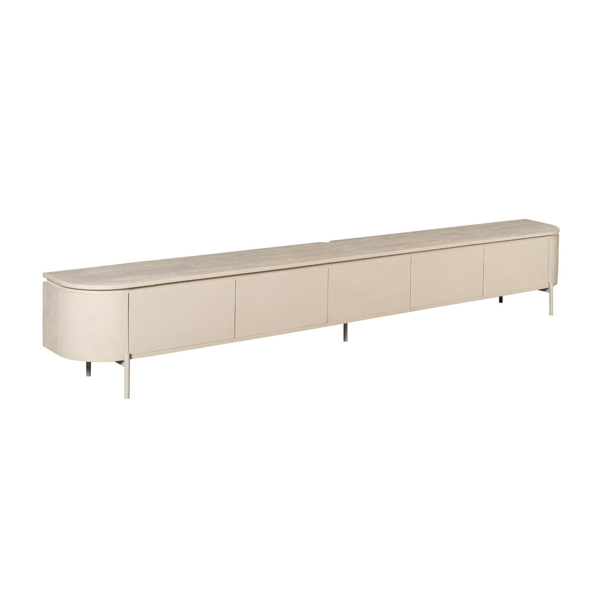 TV-MÖBEL Excellent Beige 35/280/30 cm - Beige, Holz (280/30/35cm) - Starfurn