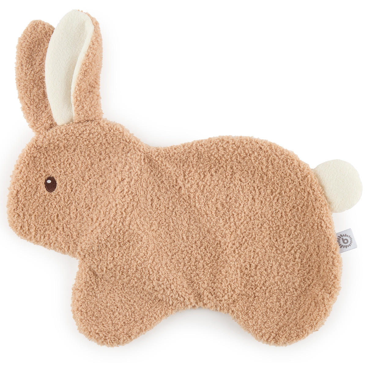 SCHMUSETUCH Hase aus Boucle - Ab Geburt - Braun, Textil (34/26cm) - Bieco Spielwaren