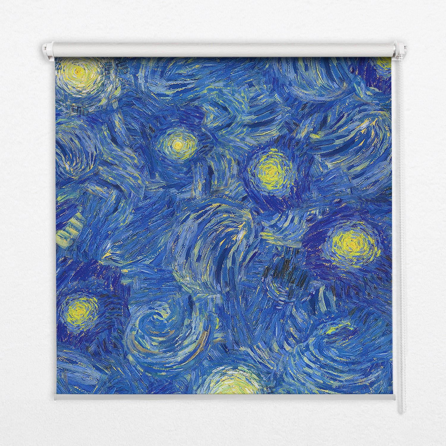 TULUP VNITŘNÍ roleta - okenní roleta - roleta - 60x140 cm - Malovaný modrý obrázek