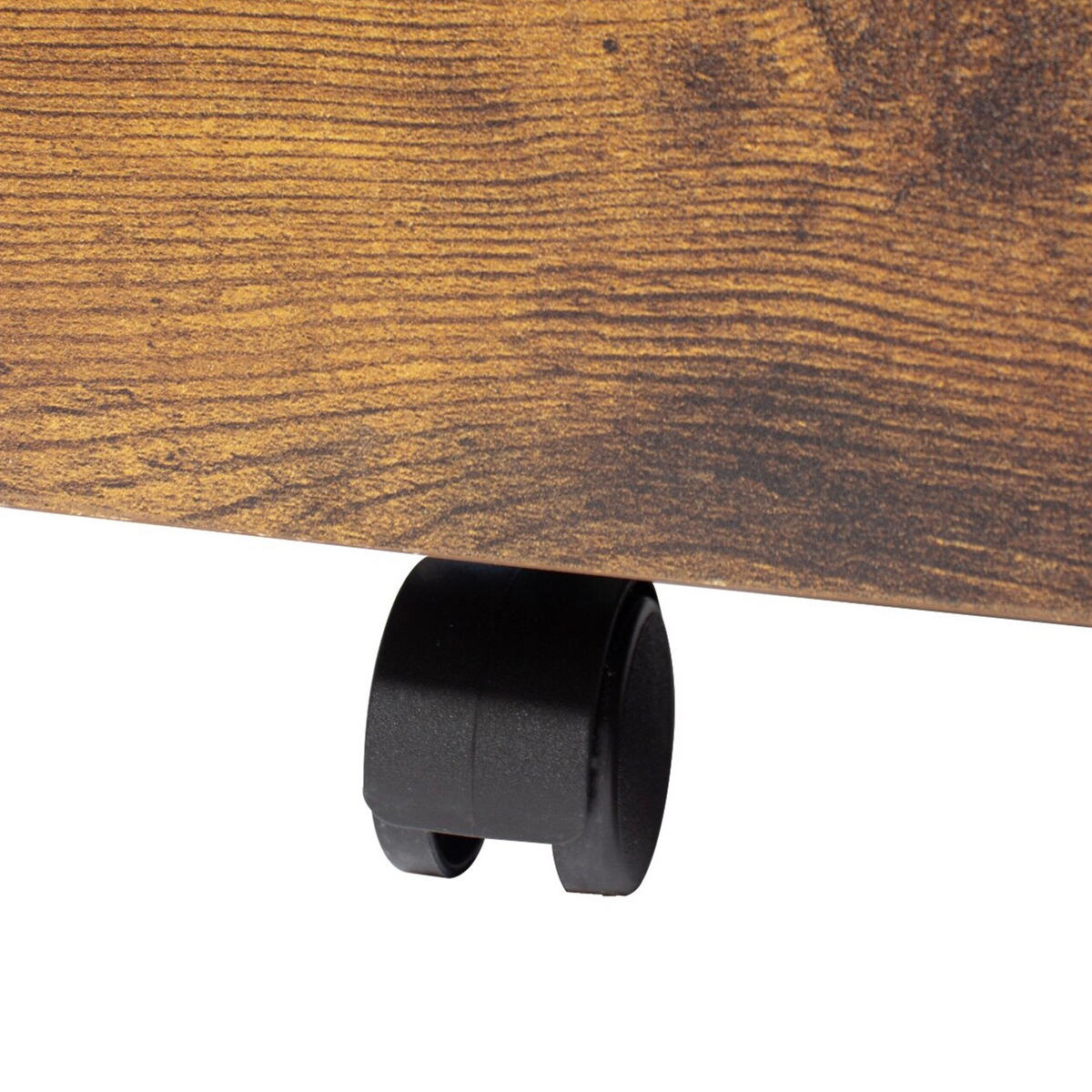 ROLLCONTAINER - Silberfarben/Multicolor, Holzwerkstoff/Kunststoff (80/66/40cm) - Relaxdays