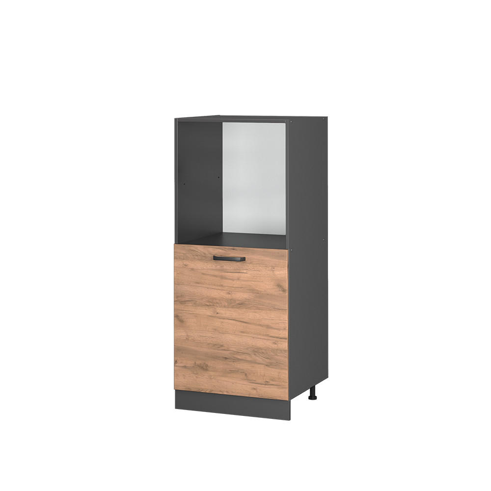 SPISKONVERTERINGSSKÅP R-Line Goldkraft ek 60 cm Ekfärgad, Antracit 143/60/57 cm