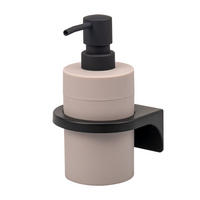 SEIFENSPENDER SAVONA Softtouch, taupe, rund - Taupe, Kunststoff (9/16/10.5cm) - bremermann