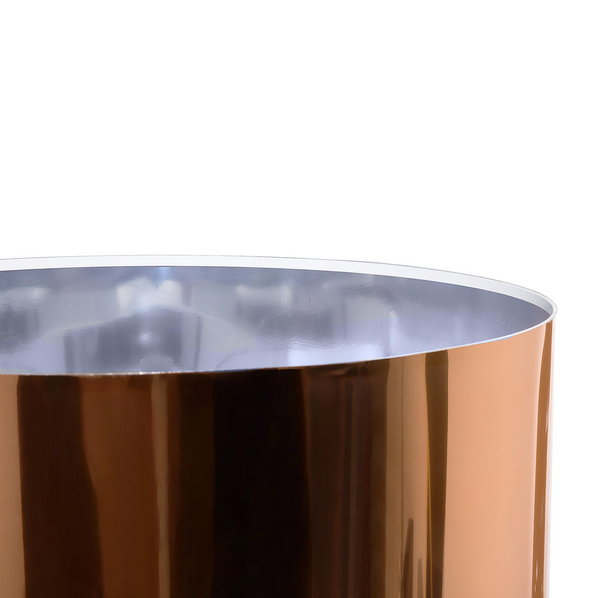 STEHLAMPE Stiletto 50/50/156 cm - Kupferfarben, Metall (50/50/156cm) - Beliani