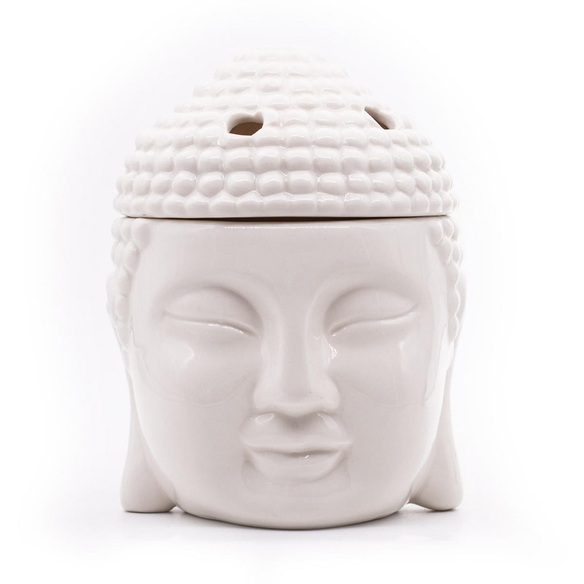 CANDLE Brothers Teelicht Duftlampe - Weiß, Keramik (12.5/16/13cm)