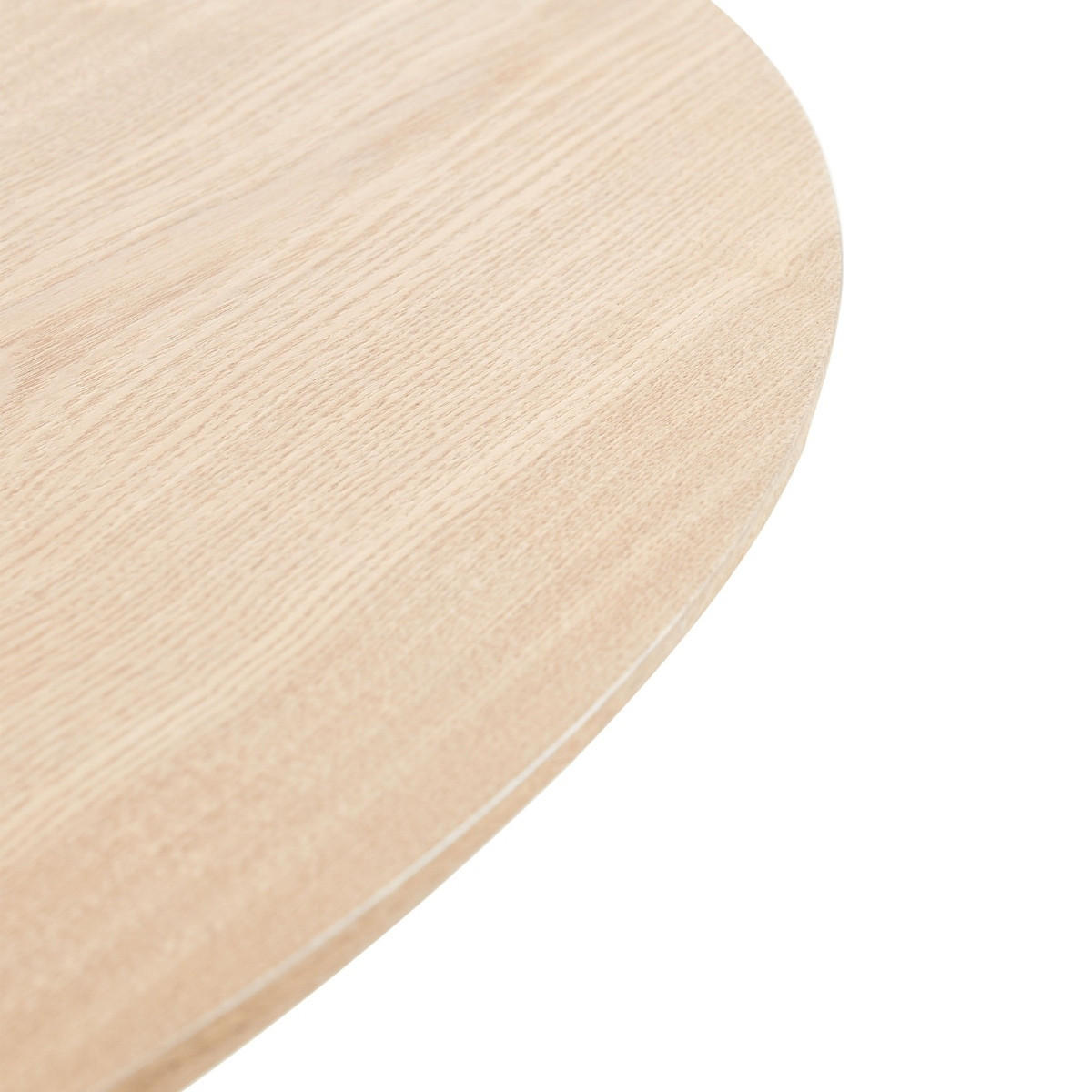 ESSTISCH Rund 120cm aus MDF, natur - Braun, Holz (120/120/75cm) - Giga Meubel