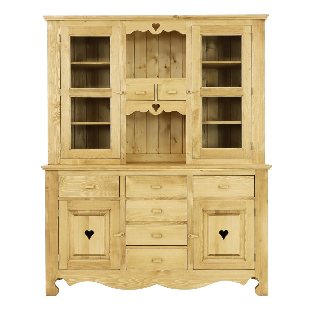 BUFFET aus Massivholz MEXICANA - Honig, Holz (150/197/45cm) - Seart