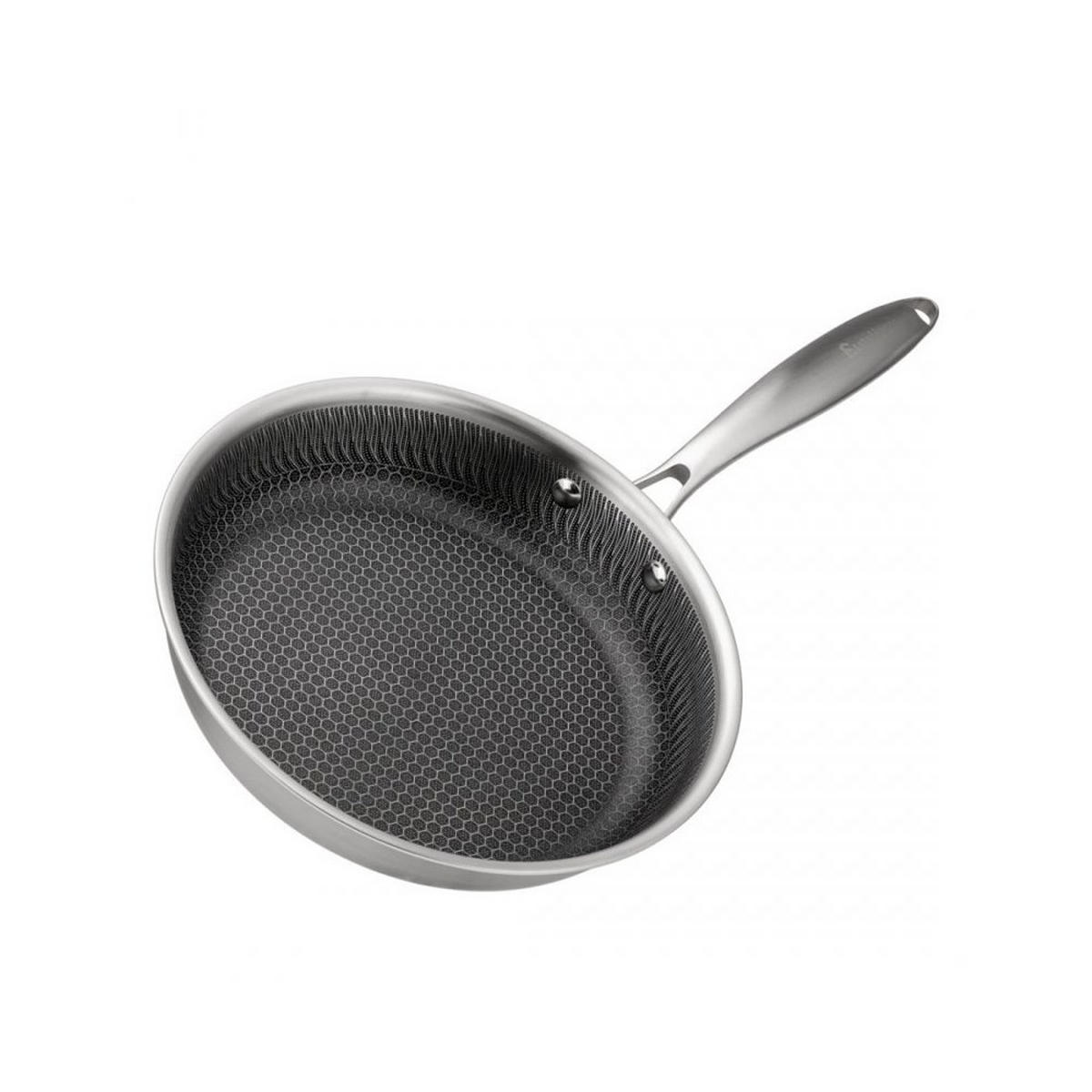 BRATPFANNE 62958 - Silberfarben, Metall (24cm) - Elitehoff