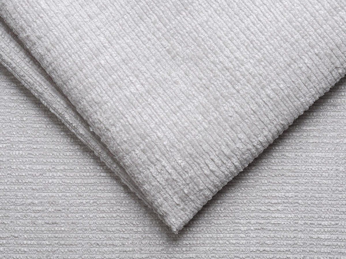 SCHLAFSOFA - 4 Personen - stoff - hellgrau Loreto - Hellgrau, Textil (215/90/223cm) - Vente-Unique