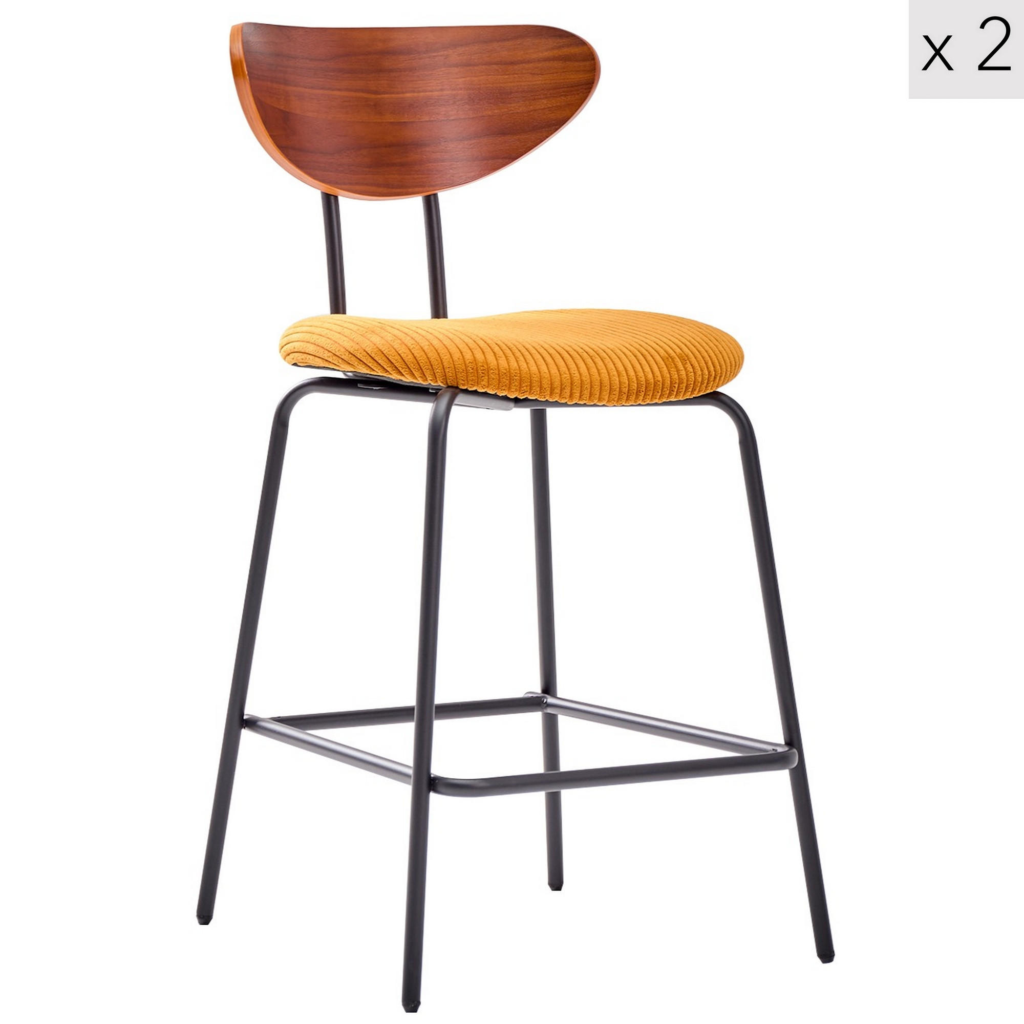 Nordlys Barhocker Gelb 50x94x59 cm