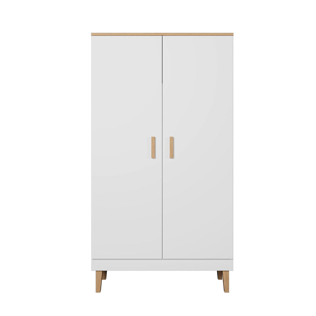 OTROŠKA OMARA Denver Bela - bela, leseni material (100/184/55cm) - Petits-meubles